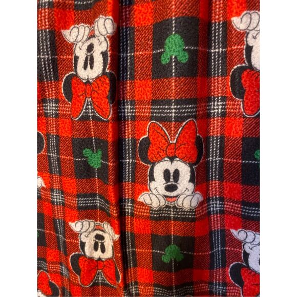 Disney girls, Minnie mouse, red toddler nightgown, Christmas holiday S/3 T - Picture 3 of 4